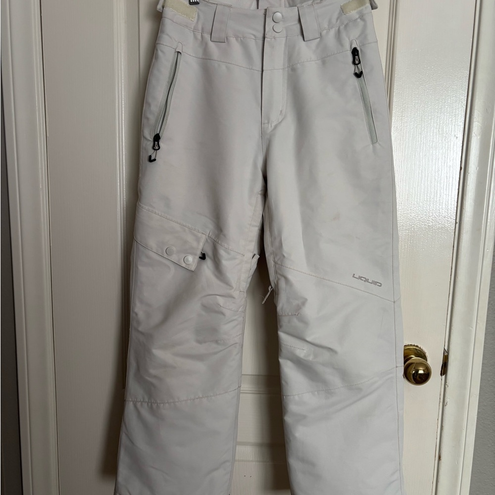 Liquid Cream Snow Pants